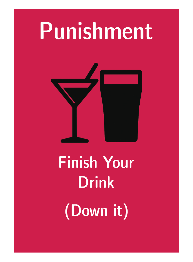 Punishment card